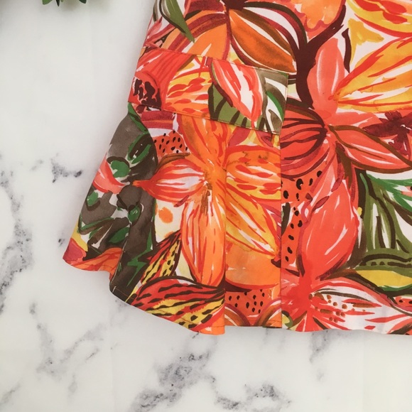 ❤️{3/$25} Pedro Del Hierro Floral Mini Skirt - Picture 2 of 7